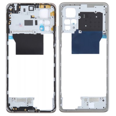 Middle Frame Ring Only For Xiaomi Redmi Note 12 Pro 4g White By - Maxbhi Com