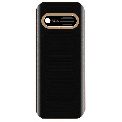 Back Panel Cover For Cellecor D4 Black - Maxbhi Com
