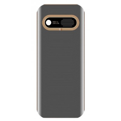 Back Panel Cover For Cellecor D4 Grey - Maxbhi Com