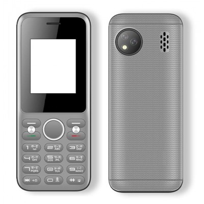 Full Body Housing For Cellecor D5 Grey - Maxbhi Com