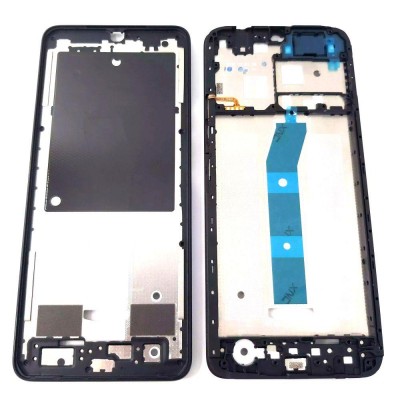 Lcd Frame Middle Chassis For Xiaomi Redmi A3 Blue By - Maxbhi Com