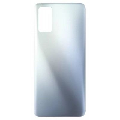 Back Panel Cover For Realme X7 2021 Silver - Maxbhi Com