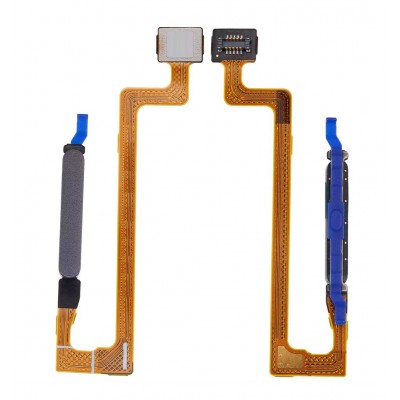 Fingerprint Sensor Flex Cable For Xiaomi Redmi Note 12r 5g Black By - Maxbhi Com