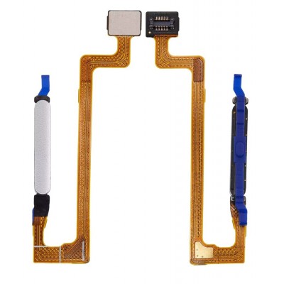 Fingerprint Sensor Flex Cable For Xiaomi Redmi Note 12r 5g White By - Maxbhi Com