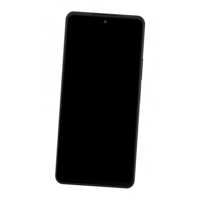 Lcd Frame Middle Chassis For Vivo Iqoo Z8x 5g Black By - Maxbhi Com