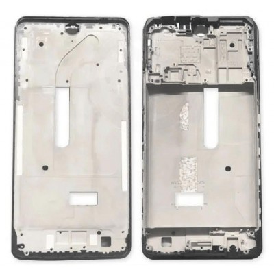Lcd Frame Middle Chassis For Vivo Iqoo Z8x 5g Silver By - Maxbhi Com