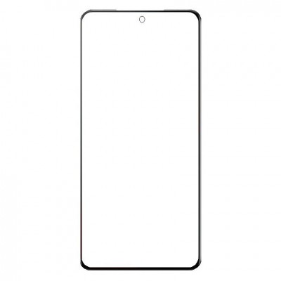 Replacement Front Glass For Vivo Iqoo Z8x 5g Black By - Maxbhi Com