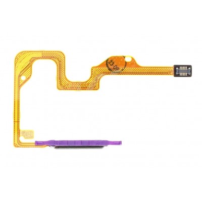 Fingerprint Sensor Flex Cable For Honor X7a White By - Maxbhi Com