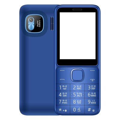 Full Body Housing For Cellecor D8 Blue - Maxbhi Com