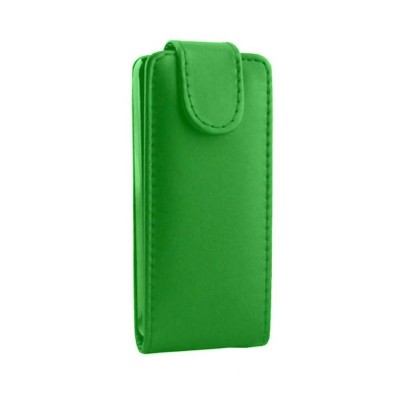 Flip Cover For Cellecor E3 Green By - Maxbhi Com