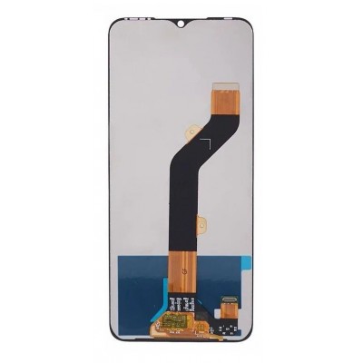 Lcd With Touch Screen For Itel S18 Silver By - Maxbhi Com