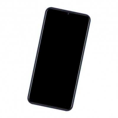 Camera Lens Glass with Frame for I Kall Z20 Pro Blue