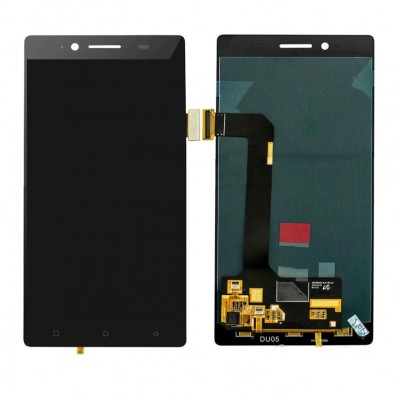 Lcd With Touch Screen For Gionee Elife E8 Black By - Maxbhi Com