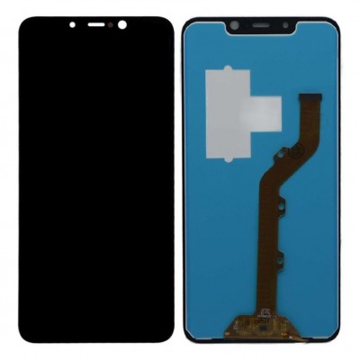 Lcd With Touch Screen For Tecno Spark 3 Pro Black By - Maxbhi Com