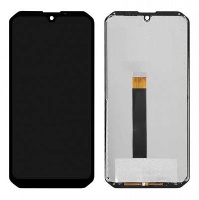 Lcd With Touch Screen For Blackview Bv9900e White By - Maxbhi Com