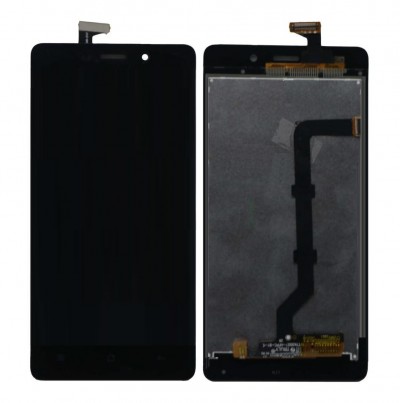 Lcd With Touch Screen For Oppo Joy 3a11 Black By - Maxbhi Com