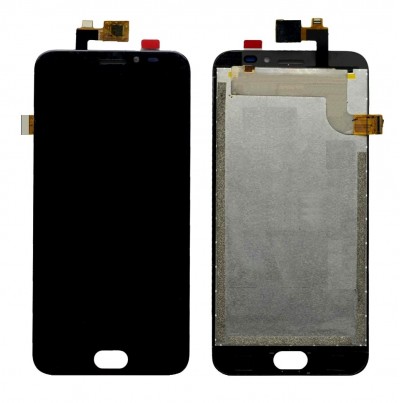 Lcd With Touch Screen For Voto V12 Black By - Maxbhi Com