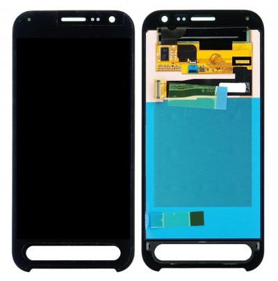 Lcd With Touch Screen For Samsung Galaxy Xcover Fieldpro Black By - Maxbhi Com