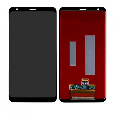 Lcd With Touch Screen For Lg Q Stylo 4 Black By - Maxbhi Com