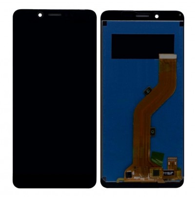 Lcd With Touch Screen For Itel A44 Pro Black By - Maxbhi Com