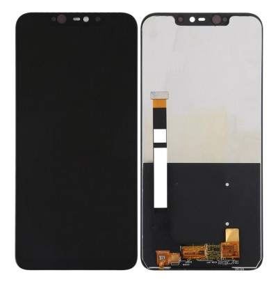 Lcd With Touch Screen For Blu Vivo Xi Plus Black By - Maxbhi Com