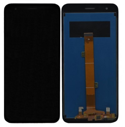 Lcd With Touch Screen For Itel A27 Black By - Maxbhi Com