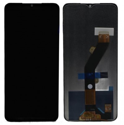 Lcd With Touch Screen For Itel P40 Black By - Maxbhi Com