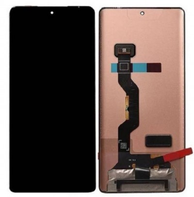 Lcd With Touch Screen For Motorola Edge 70 Black By - Maxbhi Com