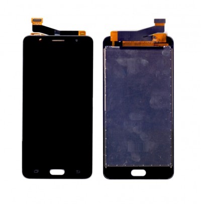 Lcd With Touch Screen For Samsung Galaxy On Max Black By - Maxbhi Com