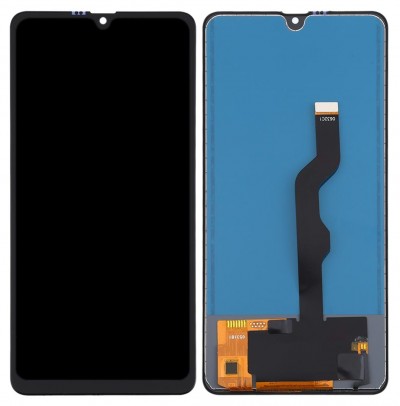Lcd With Touch Screen For Huawei Mate 20 X 5g Black By - Maxbhi Com
