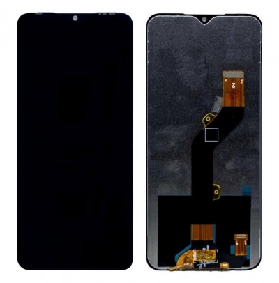 Lcd With Touch Screen For Infinix Hot 10s Blue By - Maxbhi Com