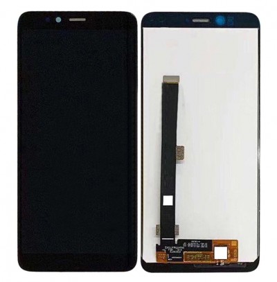 Lcd With Touch Screen For Lenovo S5 White By - Maxbhi Com