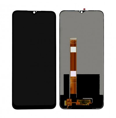Lcd With Touch Screen For Realme C3 Blue By - Maxbhi Com