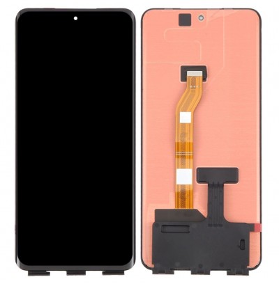Lcd With Touch Screen For Honor X50 Gt Silver By - Maxbhi Com