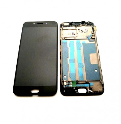 Lcd With Touch Screen For Oppo R9s Plus Black By - Maxbhi Com