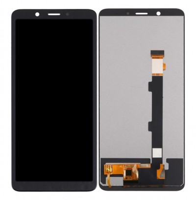 Lcd With Touch Screen For Oppo F7 Youth Black By - Maxbhi Com