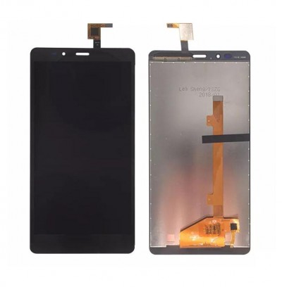 Lcd With Touch Screen For Infinix Note 2 Grey By - Maxbhi Com