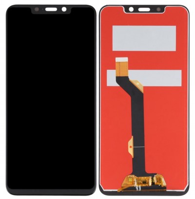 Lcd With Touch Screen For Infinix Note 6 Black By - Maxbhi Com
