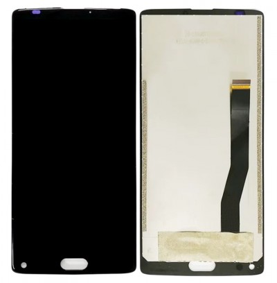 Lcd With Touch Screen For Homtom H3 Black By - Maxbhi Com