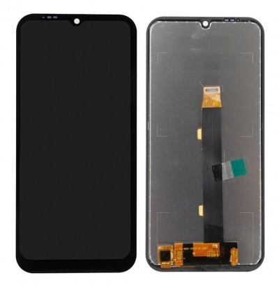 Lcd With Touch Screen For Cubot Kingkong 6 Black By - Maxbhi Com