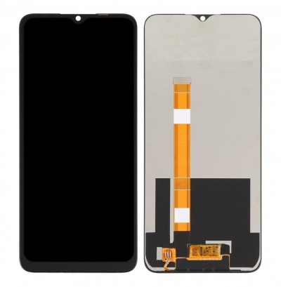 Lcd With Touch Screen For Oppo A15 Black By - Maxbhi Com