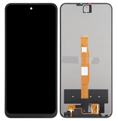 Lcd With Touch Screen For Nokia Xr20 Grey By - Maxbhi Com