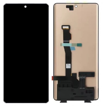 Lcd With Touch Screen For Lava Blaze X 5g Black By - Maxbhi Com