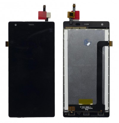 Lcd With Touch Screen For Micromax Canvas 5 Lite Q462 Black By - Maxbhi Com