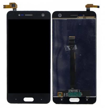 Lcd With Touch Screen For Micromax Dual 4 E4816 Black By - Maxbhi Com
