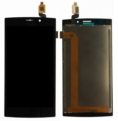 Lcd With Touch Screen For Philips S337 Black By - Maxbhi Com
