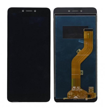 Lcd With Touch Screen For Itel A44 Air Black By - Maxbhi Com