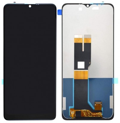 Lcd With Touch Screen For Nokia 2 4 Black By - Maxbhi Com