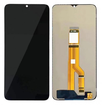 Lcd With Touch Screen For Honor X6a Black By - Maxbhi Com