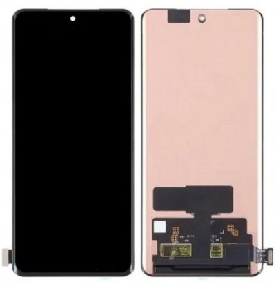 Lcd With Touch Screen For Realme Gt 6t Black By - Maxbhi Com